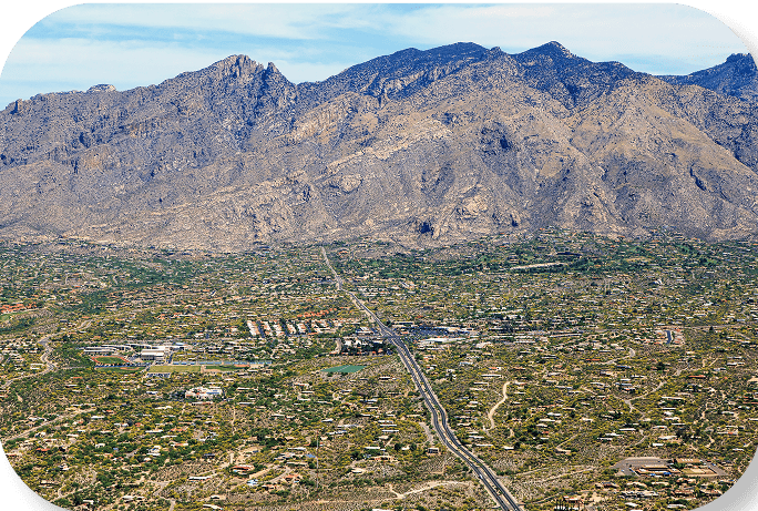 Catalina Foothills mountains