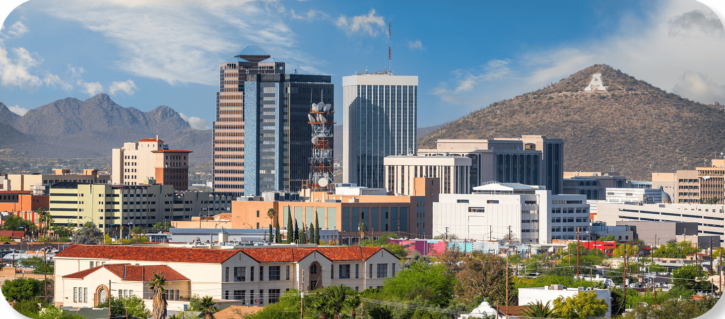 Tucson skyline