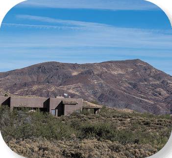 Oro Valley desert landscape and homes