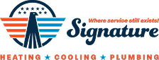 Signature Heating Cooling Plumbing Logo
